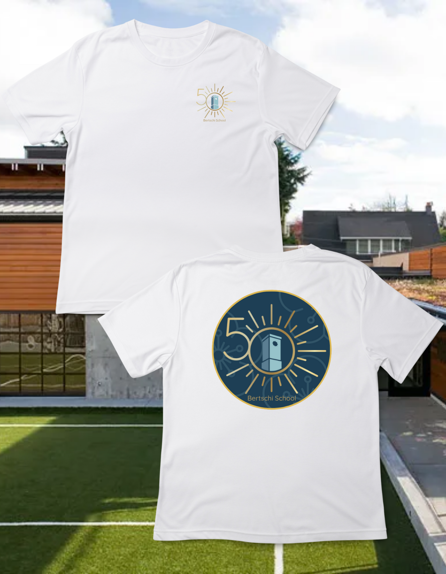 50th Anniversary Bertschi T-Shirt (Adult) (White)