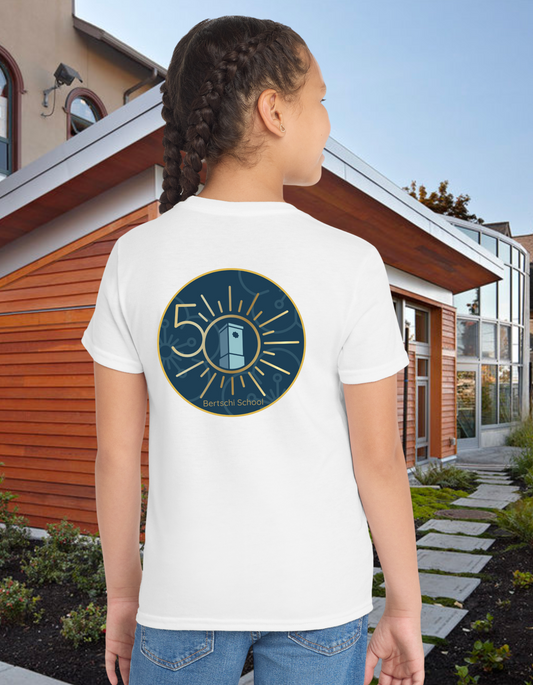 50th Anniversary Bertschi Eco T-Shirt (Youth) (White)