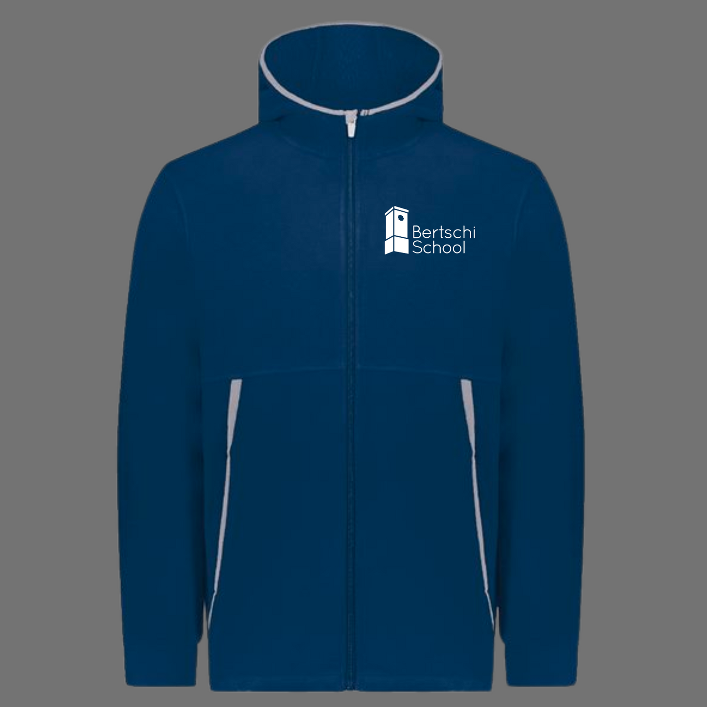 **NEW ITEM** Bertschi Eco Revive Youth Polar Fleece Hooded Full-Zip Jacket