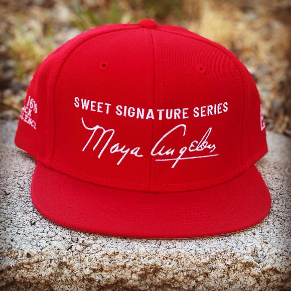 Sweet Signature Series - Maya Angelou [Embroidered Snapback]