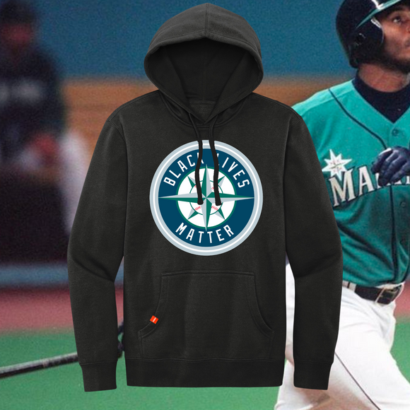 The #MarinersBLM Pullover Hooded Sweatshirt (ADULT) [LIMITED EDITION]