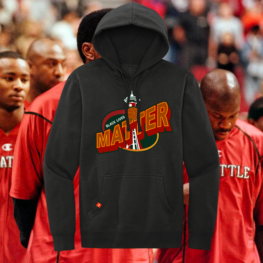 #Sonics94BLM Pullover Hooded Sweatshirt (ADULT) [LIMITED EDITION]
