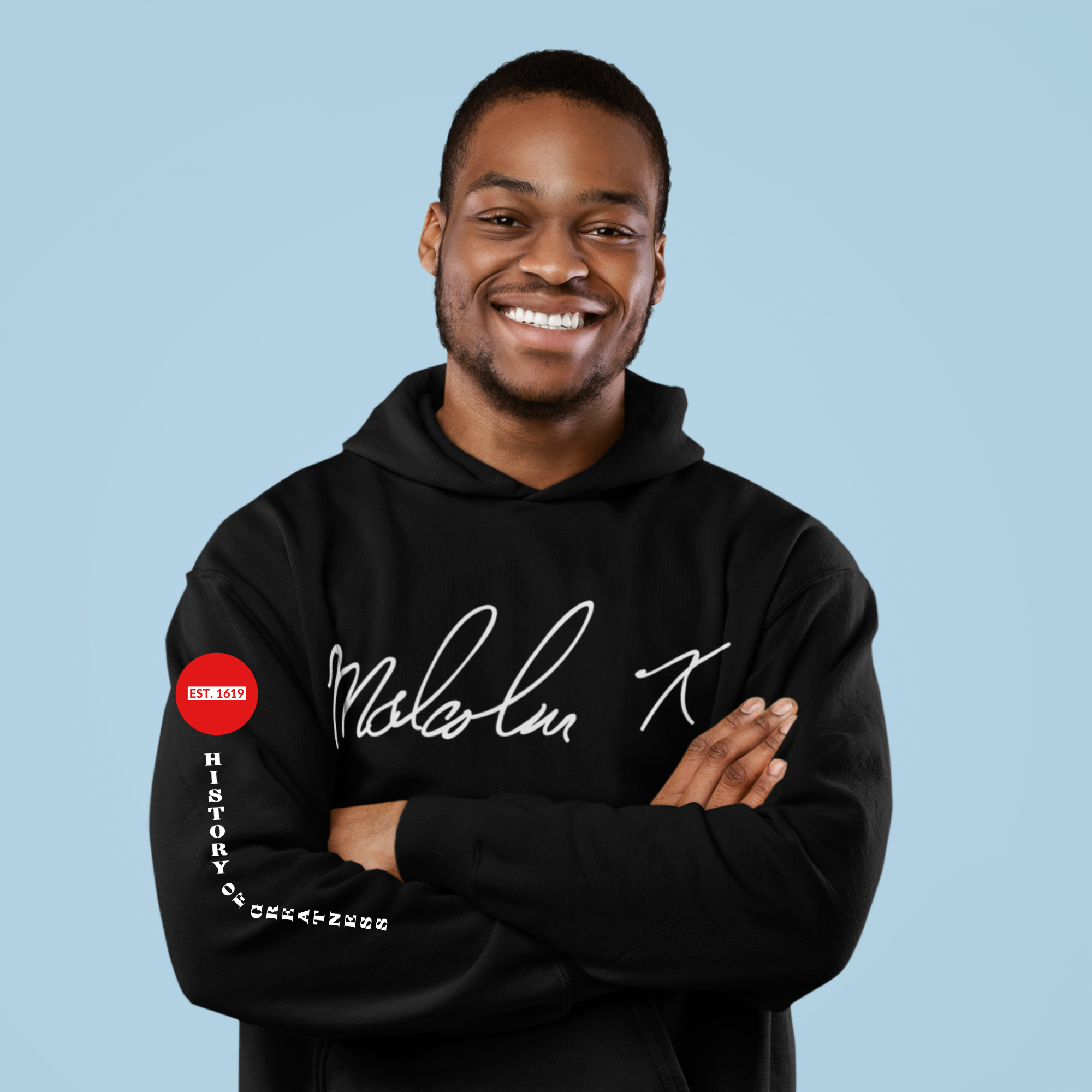 Sweet Signature Series Malcolm X Hoodie EST. 1619
