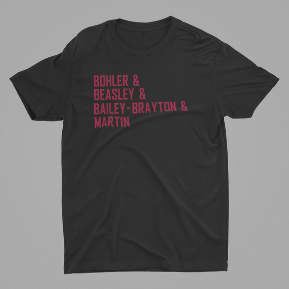 The #RealCOUG Shirt [LIMITED EDITION] - GRAPHITE BLACK /CRIMSON